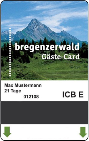 Bregenzerwaldcard in Schoppernau