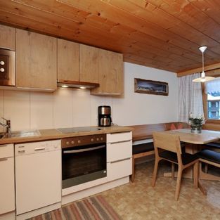 Küche im Ferienappartement